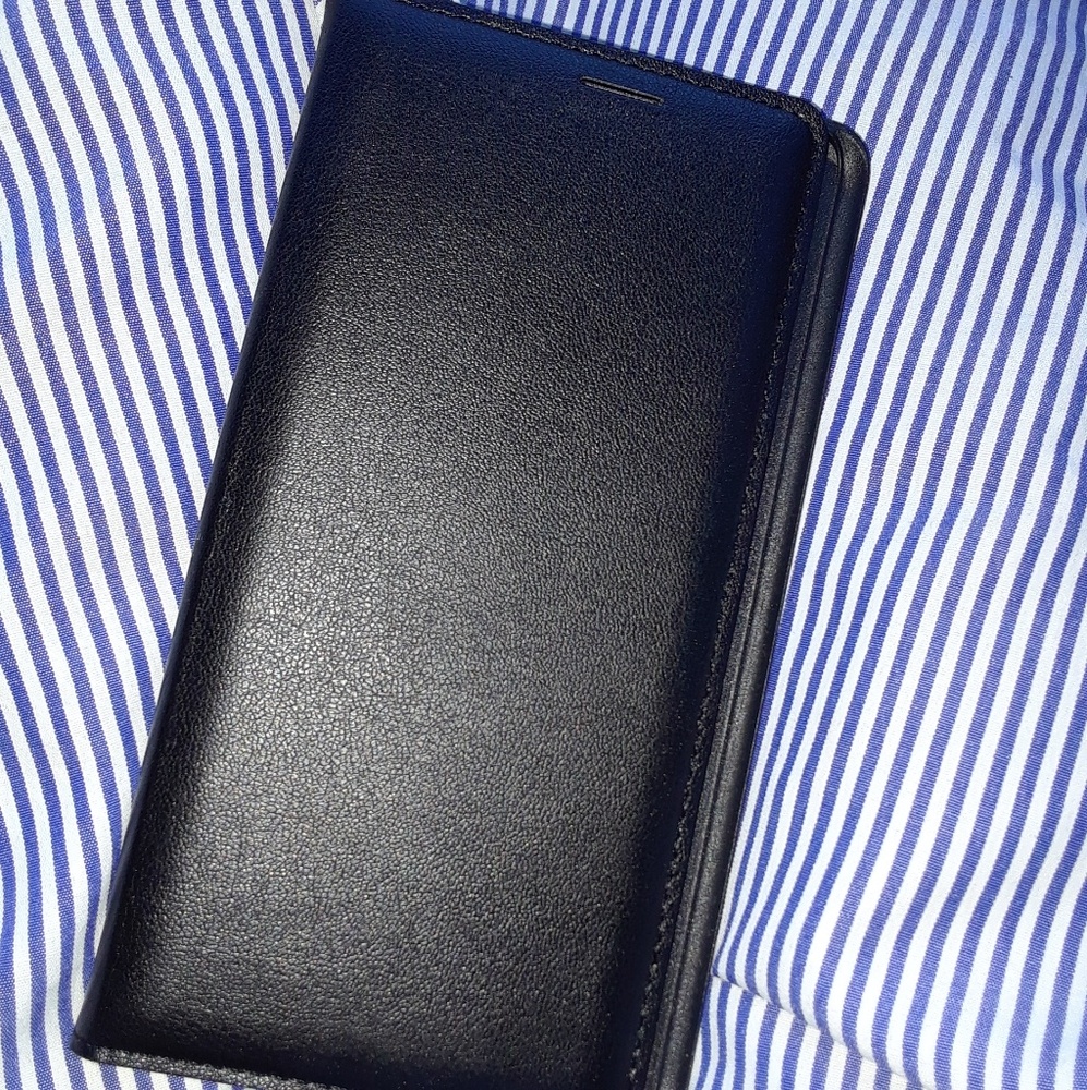 Note Edge cell phone case with card holder